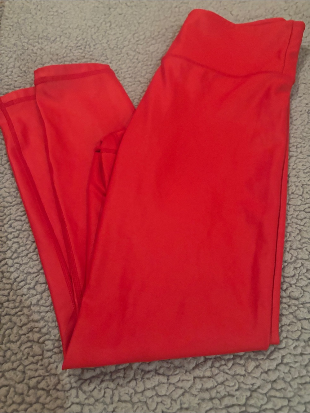NWOT Zyia Active Hi-Rise Red Performance Leggings
